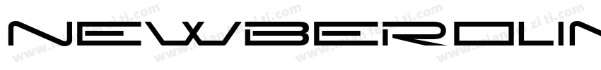 NewBerolinaMTW05 Regular Regular字体转换